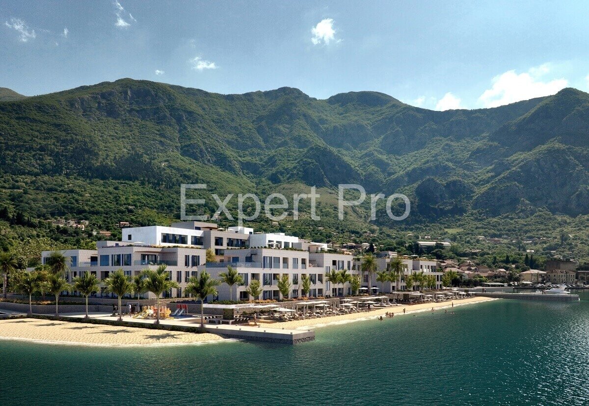 Ein luxuriöses Zweizimmerapartment  im prestigeträchtigen Mövenpick Residences  Kotor.